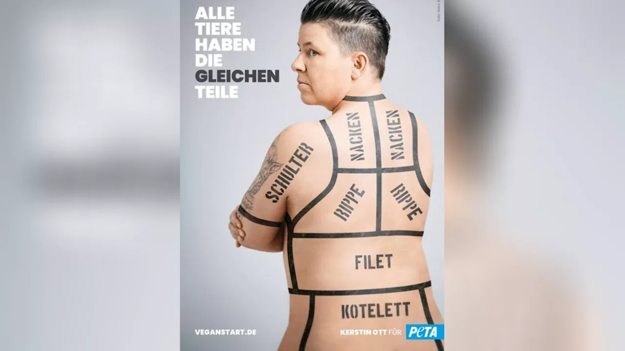 Kerstin Ott: Für PETA zeigt Schlagerstar nackte Tatsachen