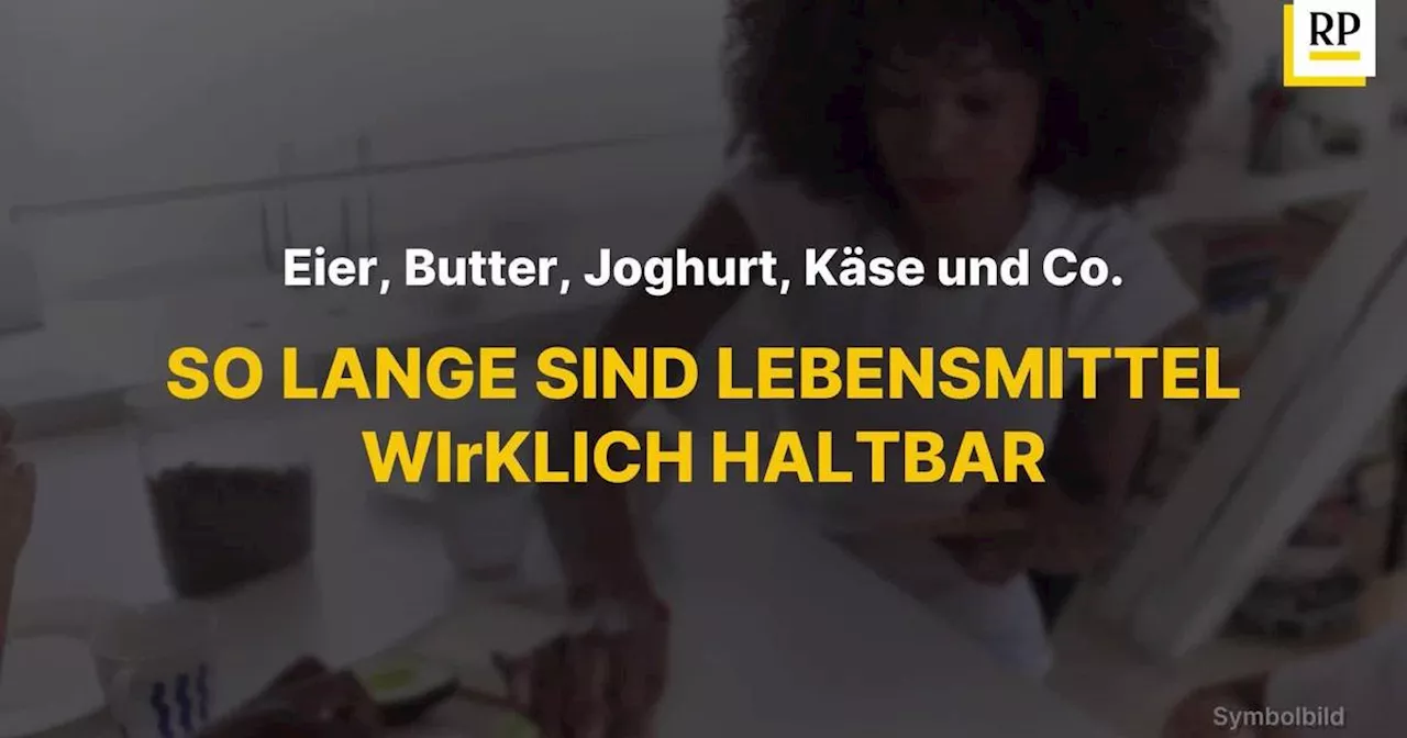 Video: Eier, Butter, Joghurt, Käse und Co.: So lange sind Lebensmittel wirklich haltbar