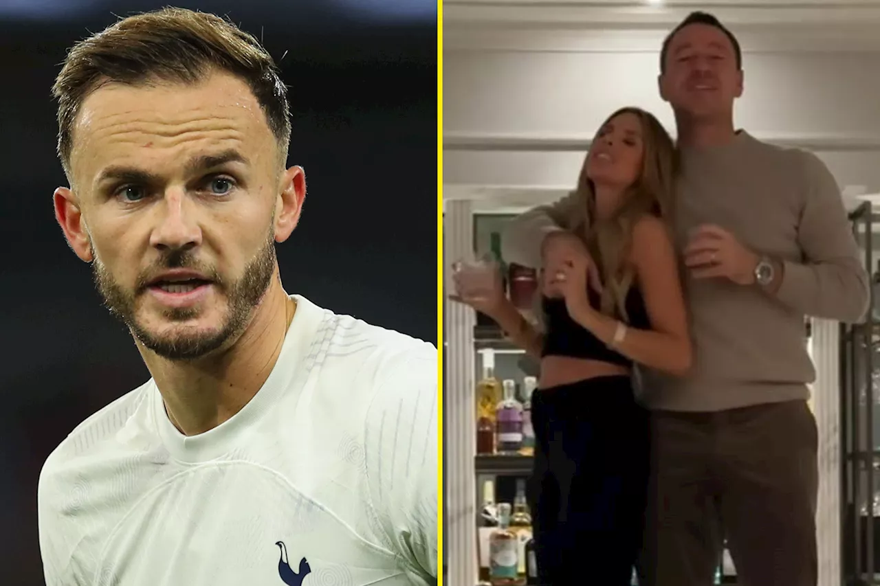 Chelsea legend John Terry has brutal nine-word reply after Tottenham star James Maddison bit back at smug...