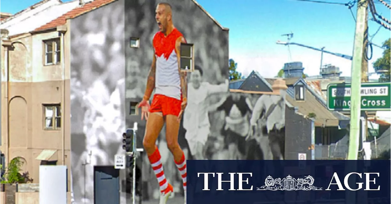 Art or advertising? Why Clover Moore won’t budge on Buddy Franklin mural