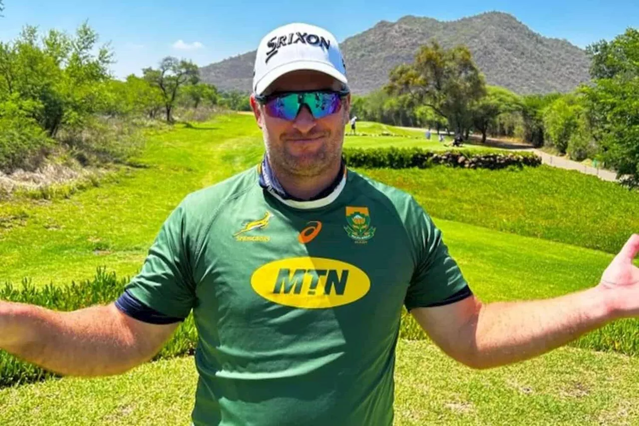 WATCH: New Zealand golfer Ryan Fox loses bet, plays Sun City course in Bok shirt