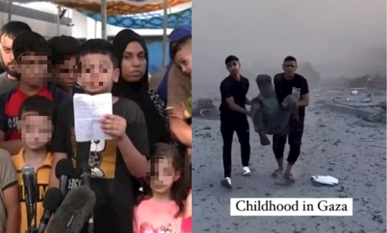 “Kami Nak Hidup Macam Kanak-kanak Lain” – Anak Muda Gaza Anjur Sidang Akhbar Tuntut Keamanan Negara