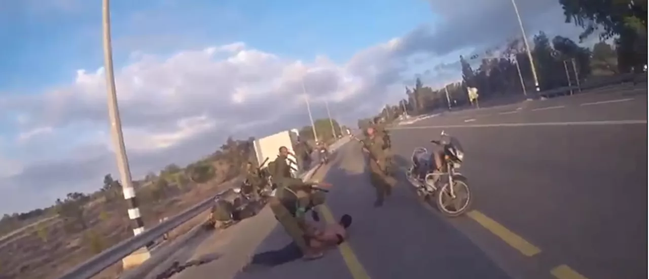 Blood-curdling bodycam reveals undercover Hamas terrorists disguised in IDF uniforms to slaughter or...