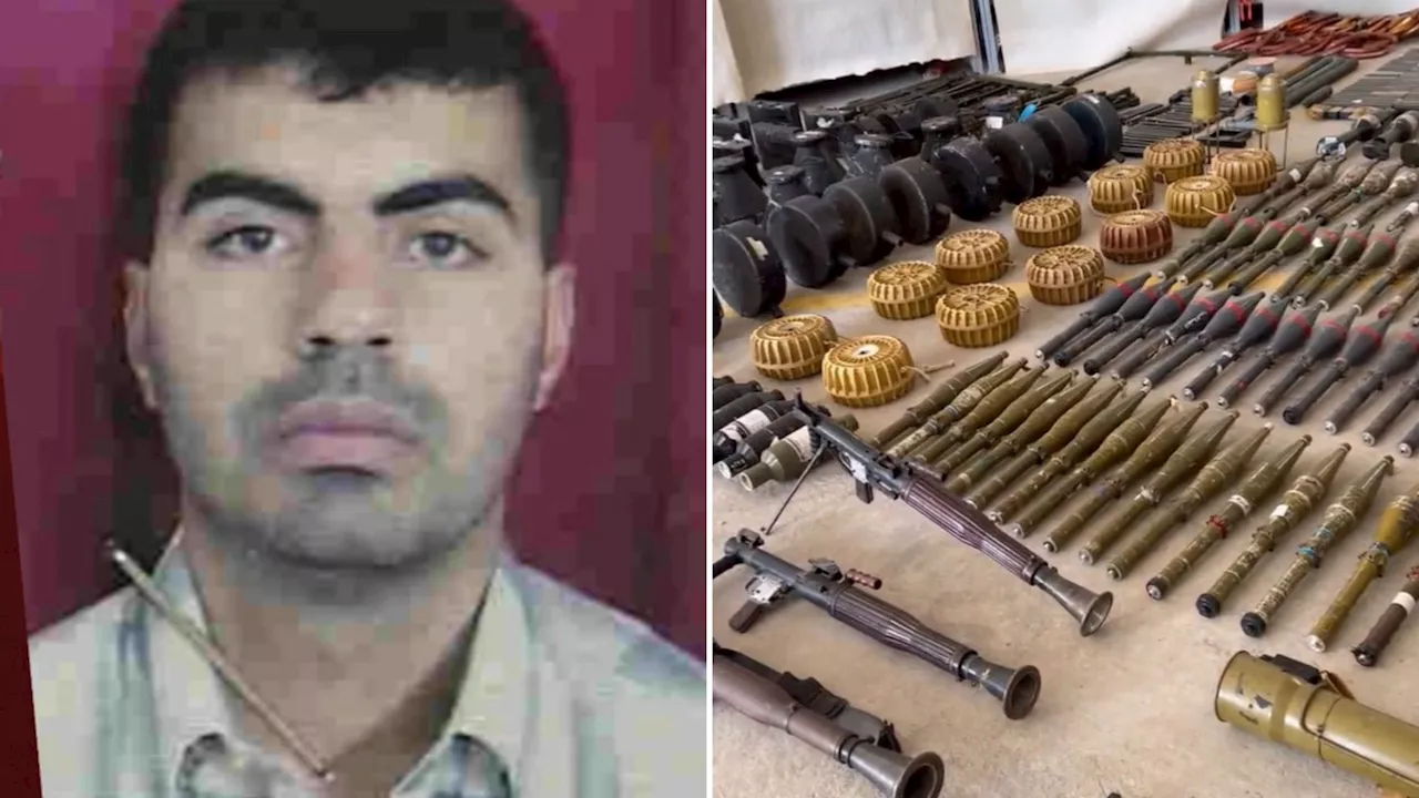 Israel airstrike kills Hamas weapons chief Mohsen Abu Zina as footage shows hundreds of seized rockets &...