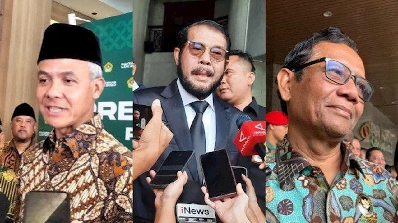 Respons soal Anwar Usman Dicopot dari Ketua MK: Ganjar Hormati Putusan MKMK, Mahfud MD Beri Pujian