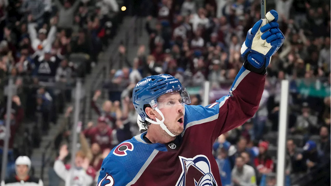 Johansen scores go-ahead goal late, Avs tops Devils