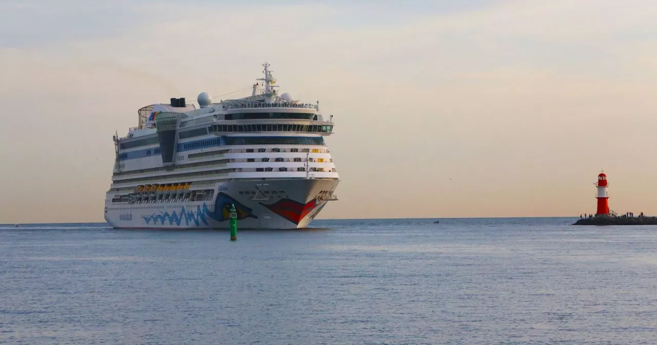 Mann fiel in Norwegen von Aida-Kreuzfahrtschiff ins Wasser