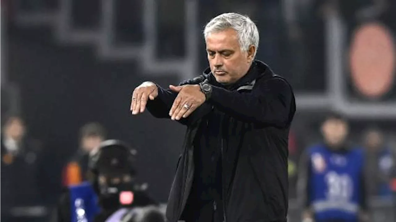 Roma, Mourinho: 'Con lo Slavia Lukaku dal 1'. Mi aspetto la risposta della Lega a Sarri'