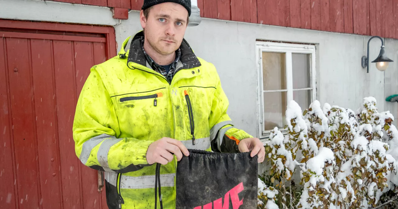 Da Martin åpnet gymbagen, trodde han ikke det han så