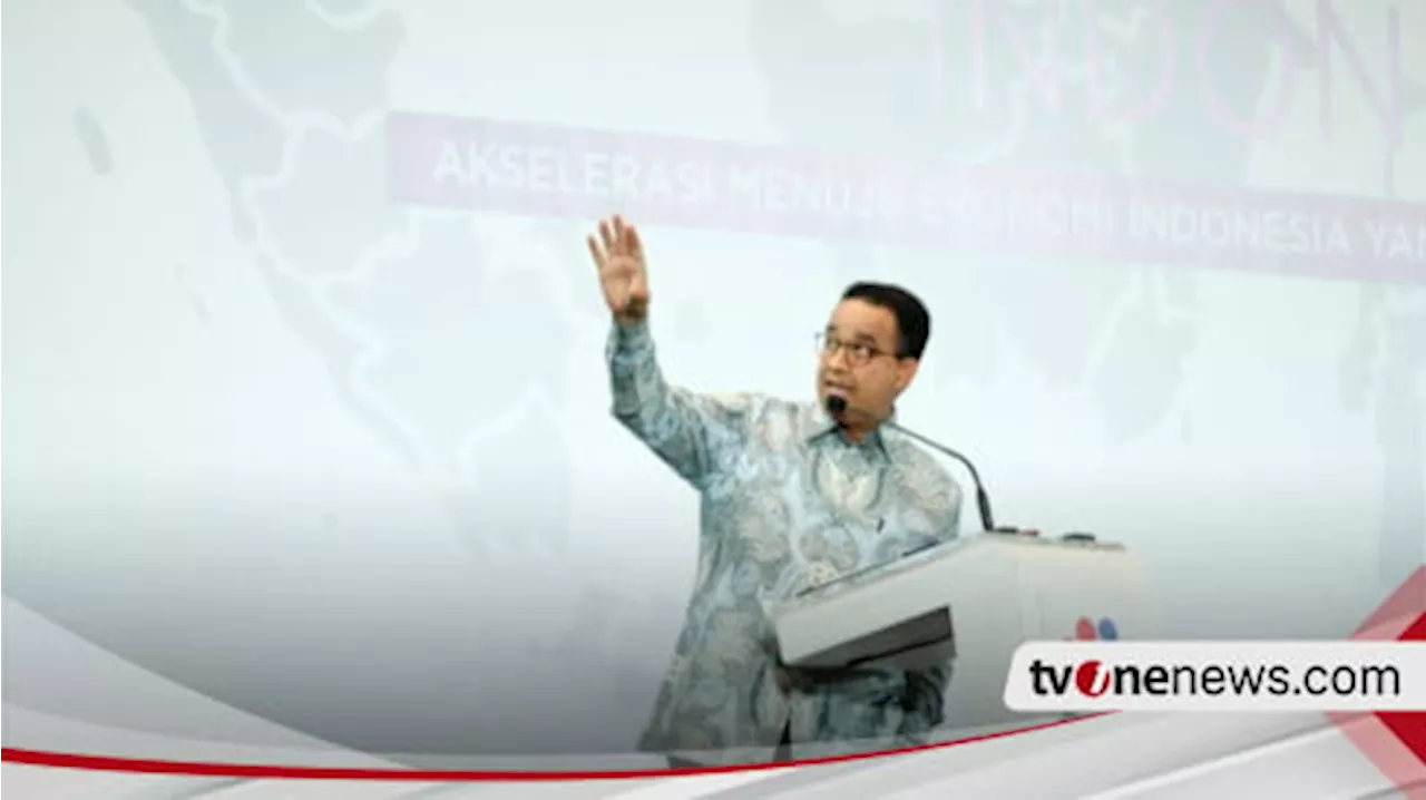 Anies Respons Keputusan MKMK Soal Anwar Usman: Mudah-mudahan Bisa Jaga Marwah Konstitusi