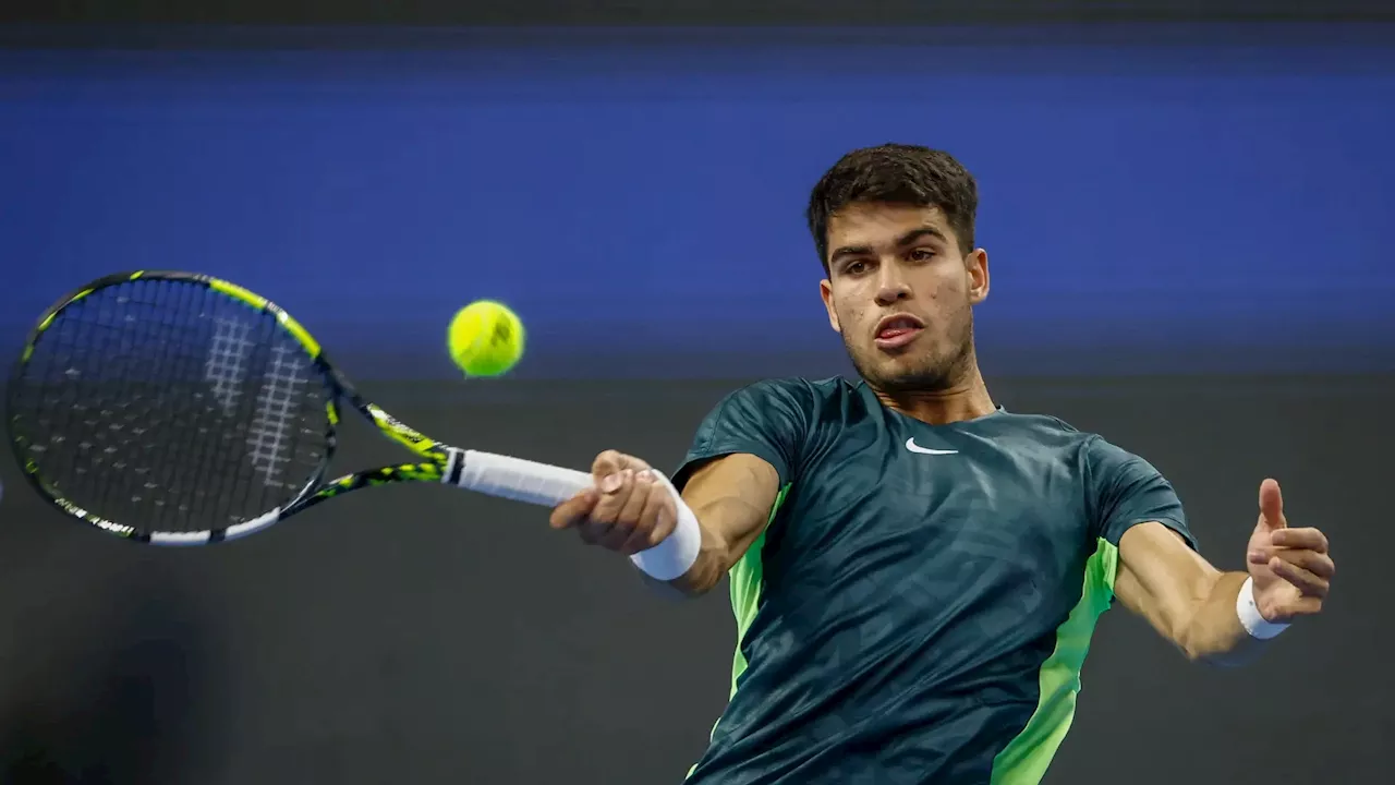 Carlos Alcaraz compartirá grupo con Daniil Medvedev, Andrey Rublev y Alexander Zverev en las ATP Finals