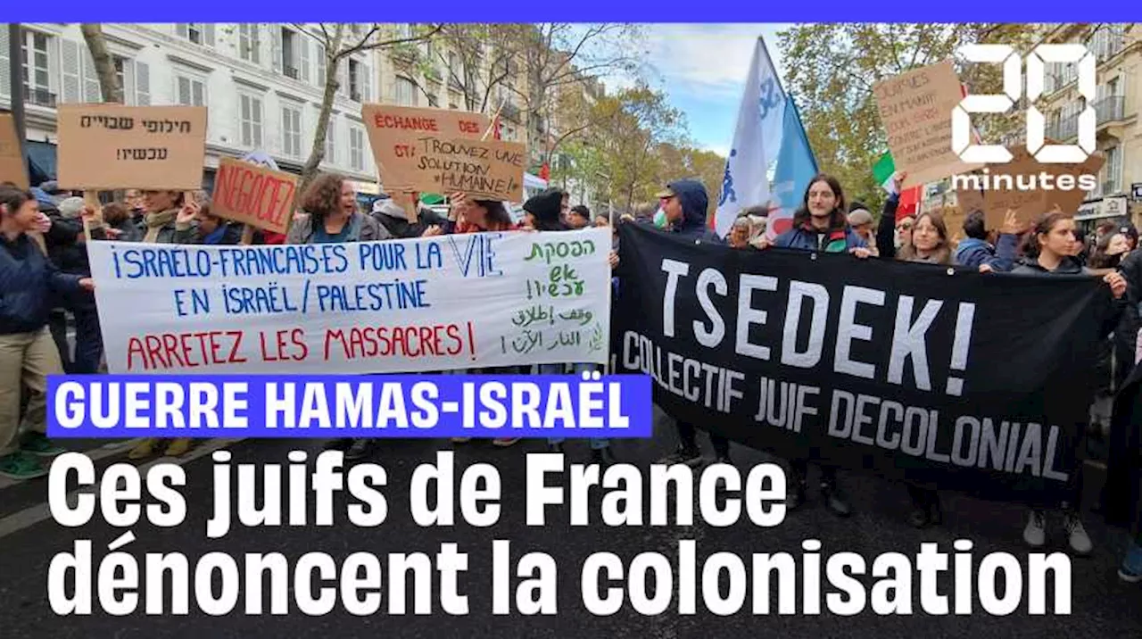 Guerre Hamas-Israël : Qui sont ces juifs de France dans les manifestations en soutien à Gaza ?