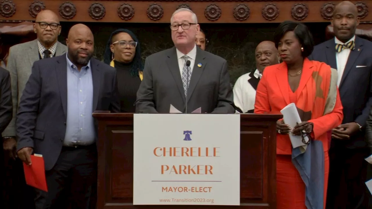 Philadelphia Mayor-elect Cherelle Parker looking for 'best and brightest from across the city'