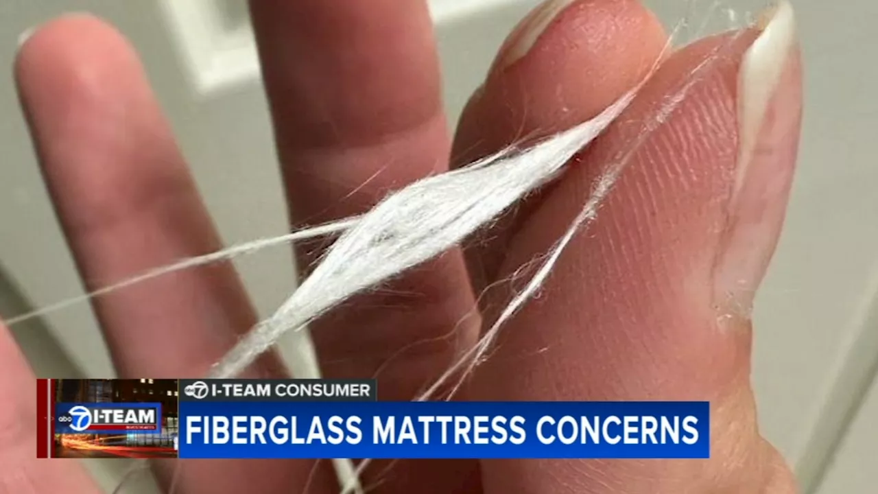 Fiberglass leaking from Casper mattress causes health reactions for Illinois family