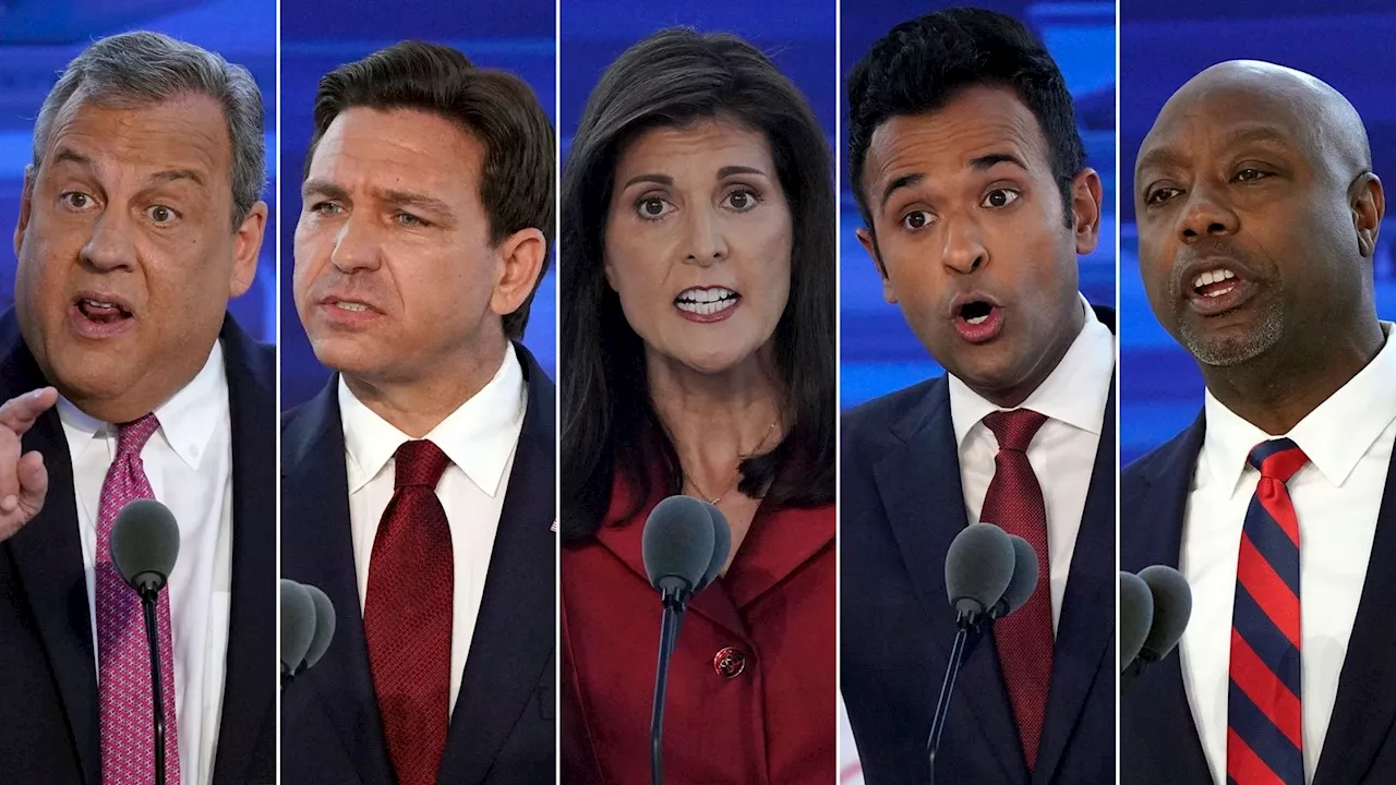 Haley, DeSantis criticize Trump for skipping 3rd Republican primary debate, suggest he's weakened