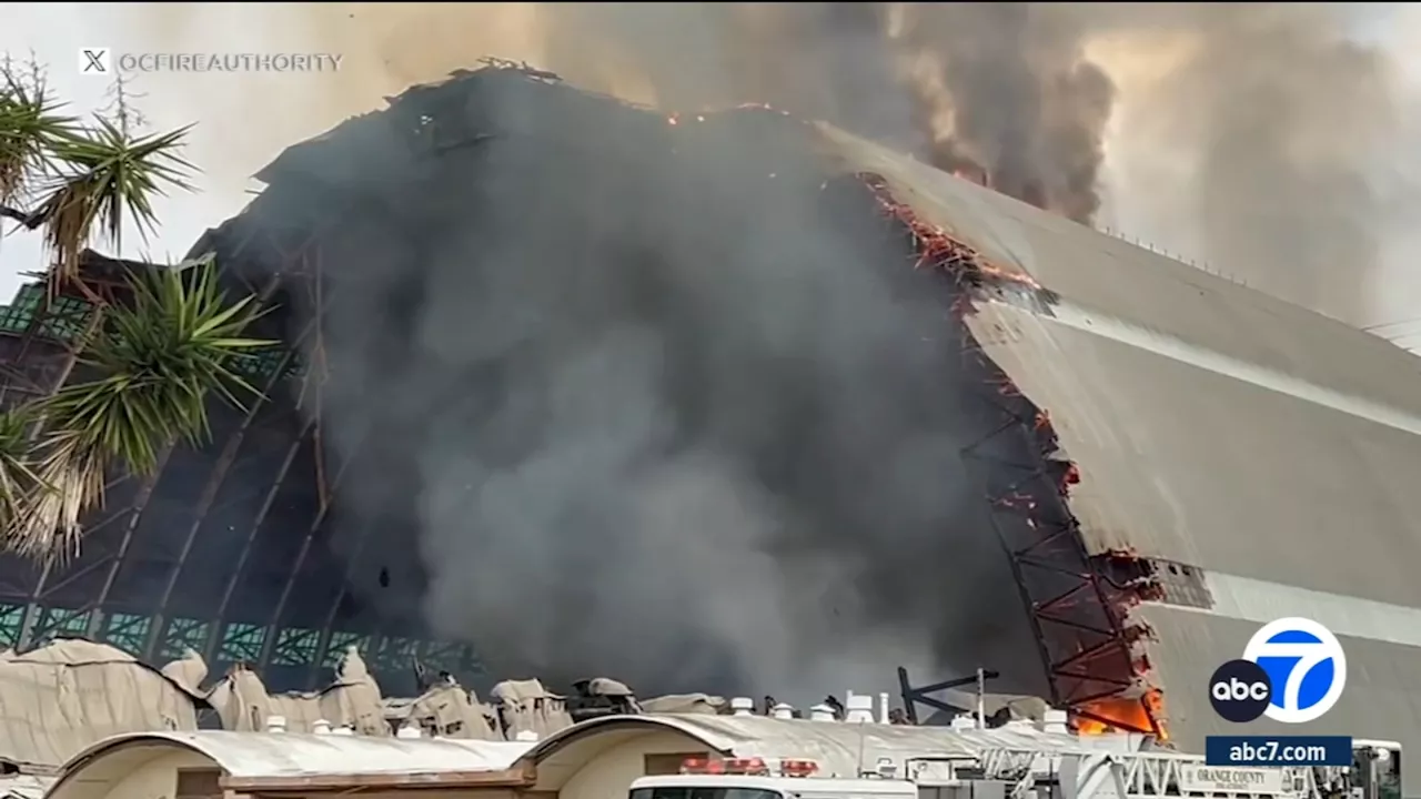 Tustin public schools closed after asbestos detected in historic hangar fire debris