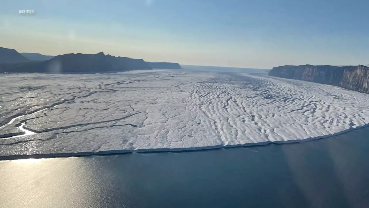 Greenland's ice shelves are melting towards collapse, SJSU and other researchers find