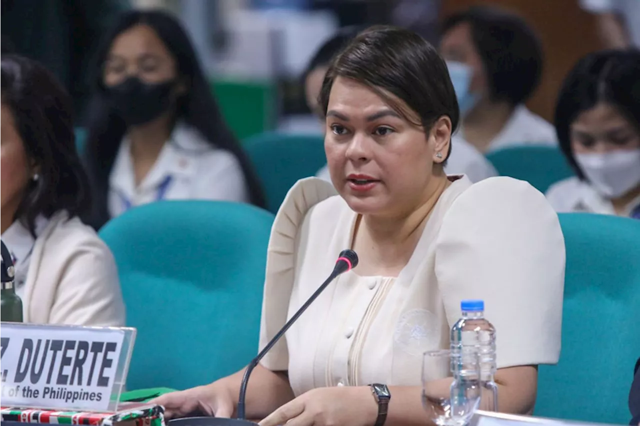 Duterte-led OVP, DepEd drop confidential fund requests