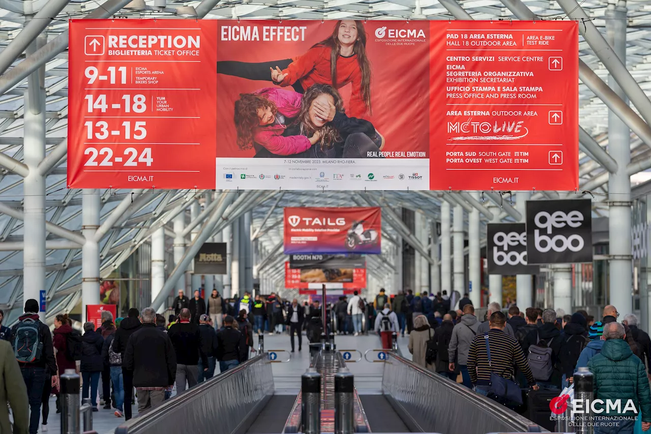 Eicma, aperta oggi al pubblico l’edizione numero 80