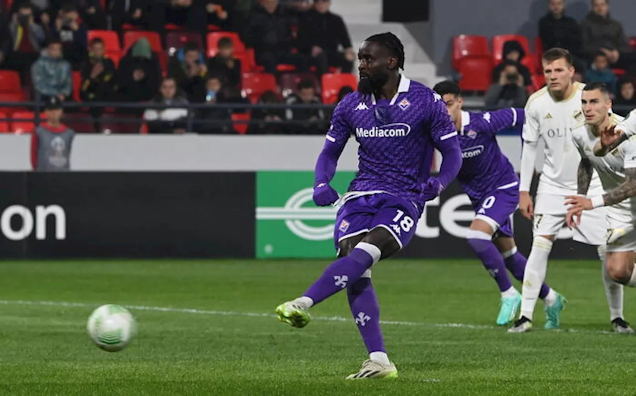 Conference: alla Fiorentina basta Nzola, 1-0 al Cukaricki