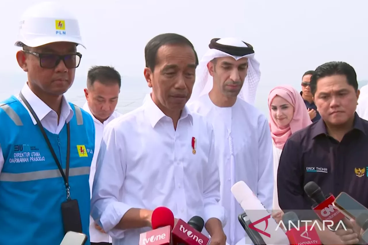 Jokowi ungkap PLTS Terapung Cirata akan ditingkatkan jadi 500 MWp