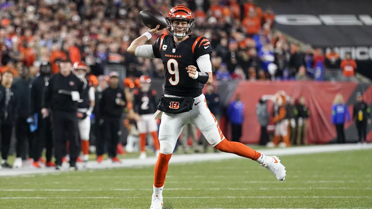 Quarterbacks Joe Burrow and C.J. Stroud face off as the Bengals host Texans