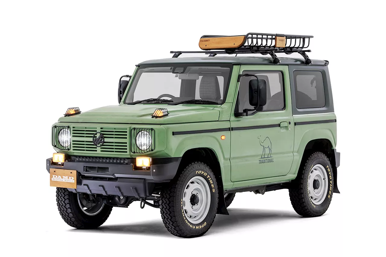 Customized Suzuki Jimny is ready for the African Safari