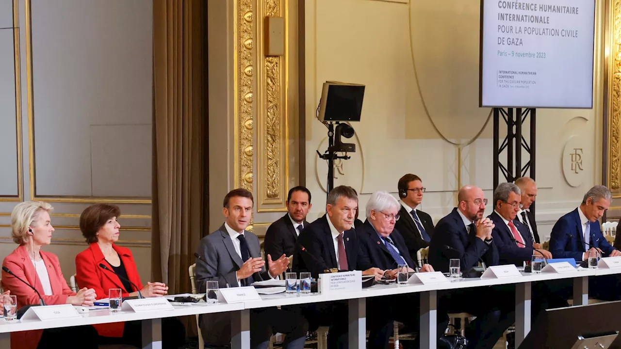 Emmanuel Macron appelle pour la première à 'un cessez-le-feu' entre Israël et le Hamas