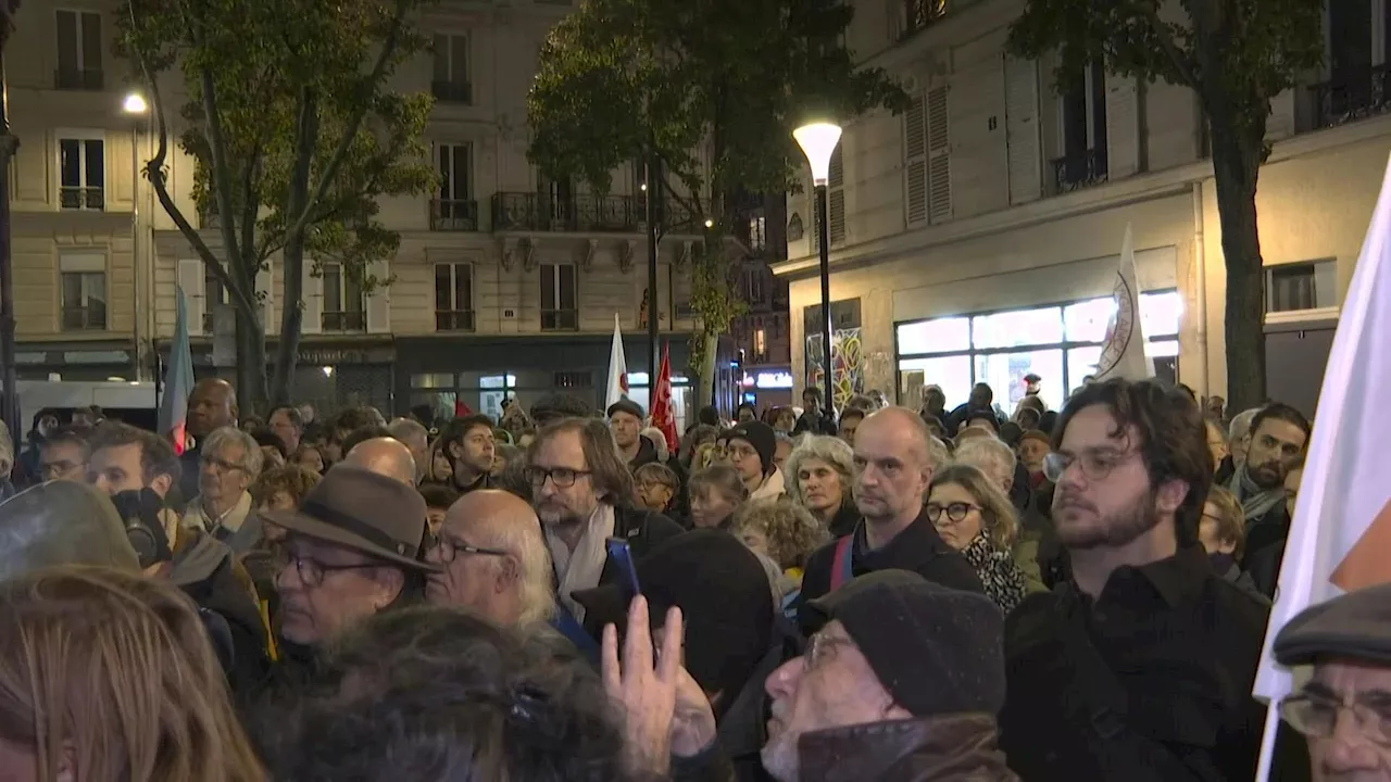 Rassemblement en mémoire des victimes de la Nuit de Cristal