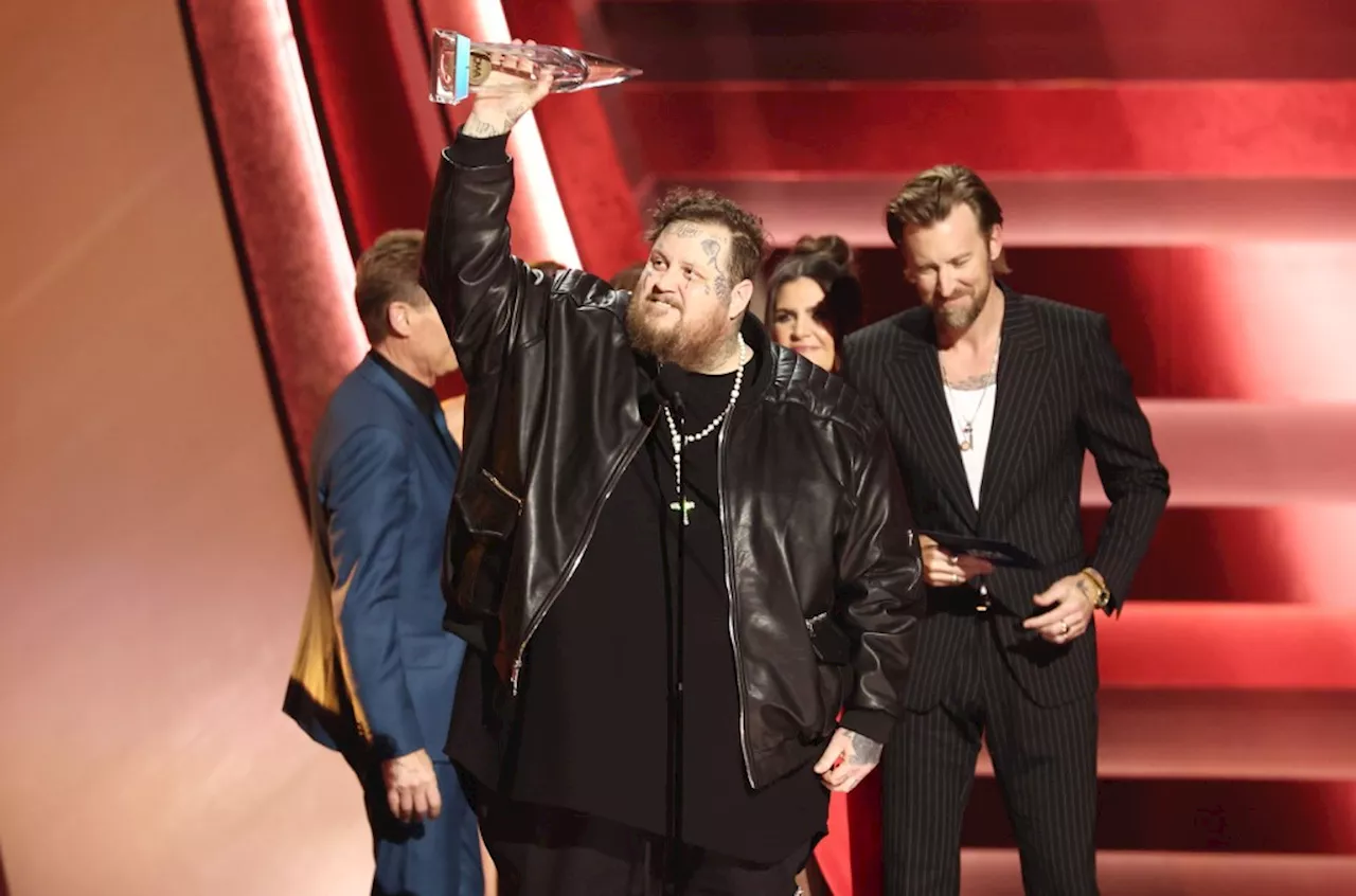 Jelly Roll Wins New Artist at 2023 CMA Awards, Gives Rousing Speech