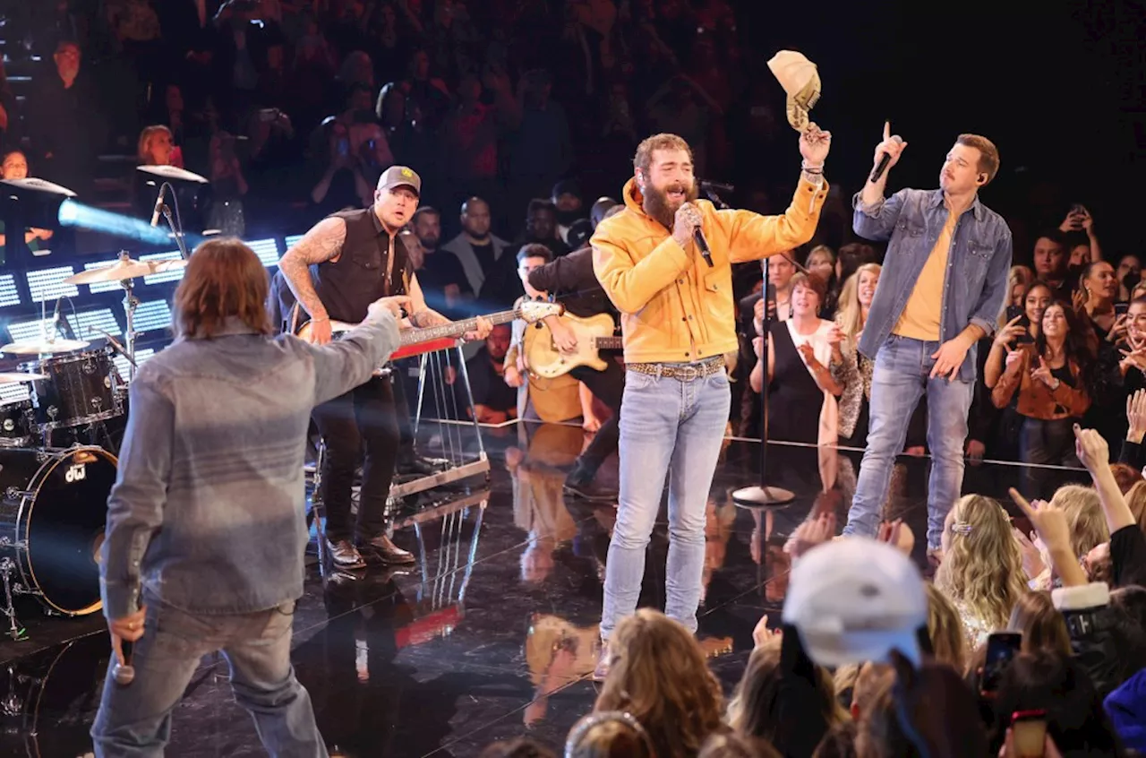 Morgan Wallen, Post Malone, HARDY's Joe Diffie Tribute at 2023 CMAs