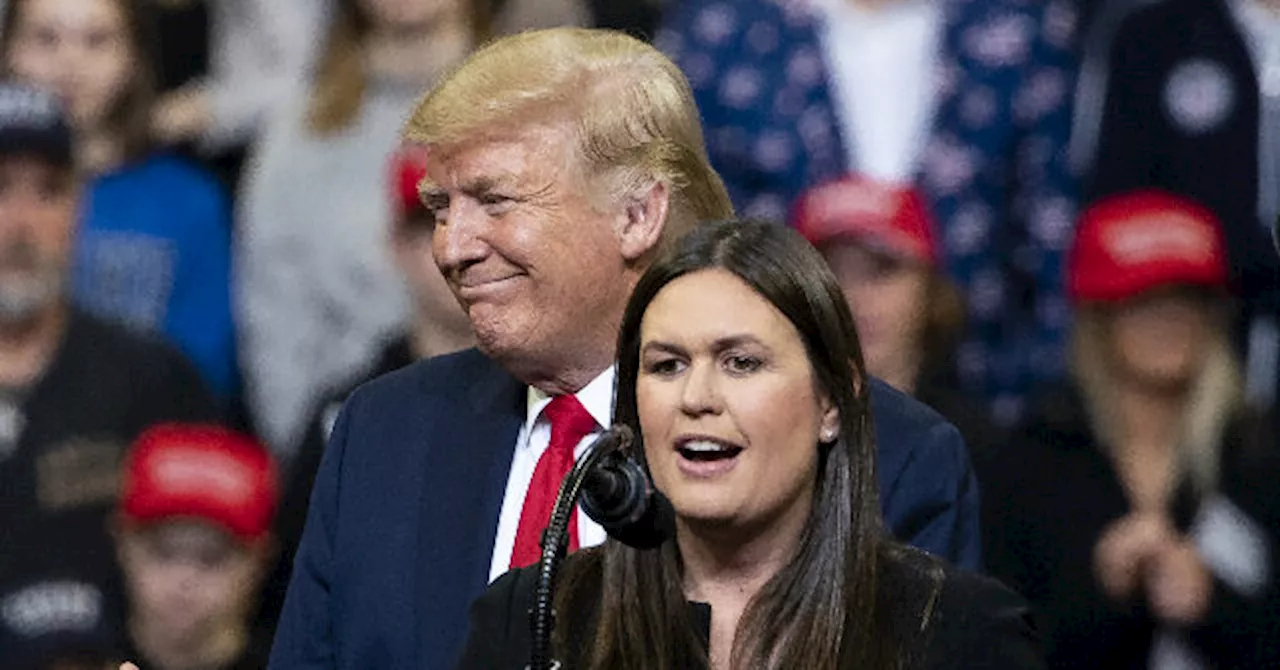 Sarah Huckabee Sanders Endorses Trump at Rally: ‘Our Country Has Never Needed Donald Trump More’