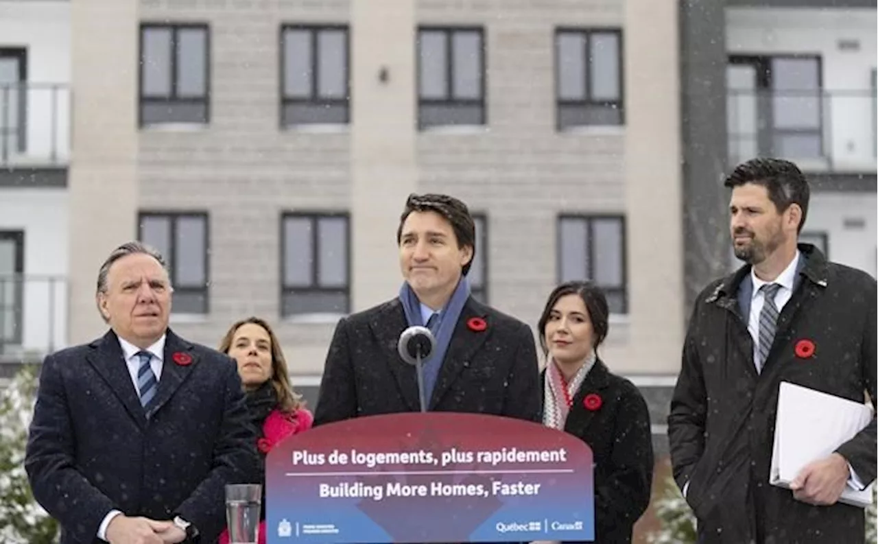 Federal government will spend $900M to build housing in Quebec, matched by province