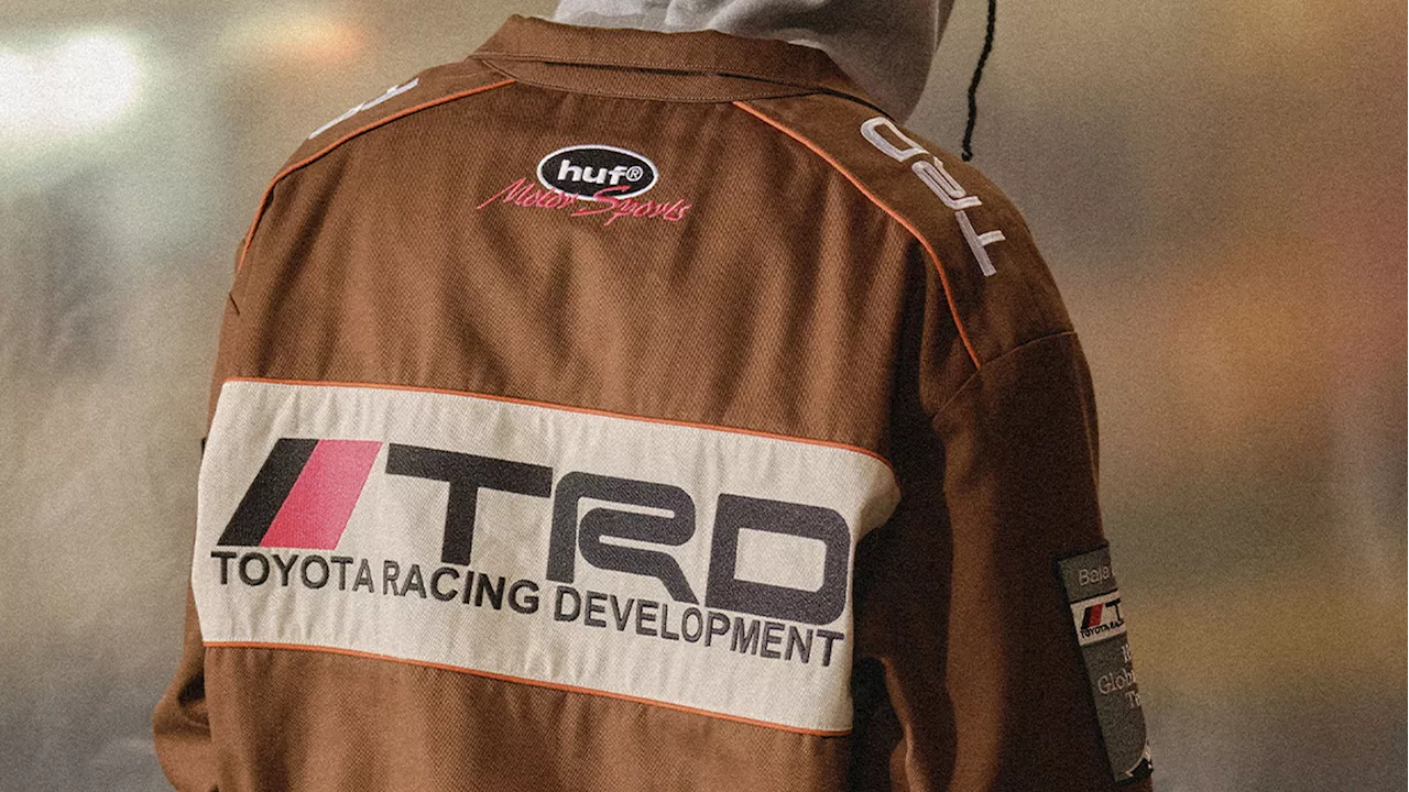 Toyota Partners with HUF to Create Racing-Inspired Clothing Line