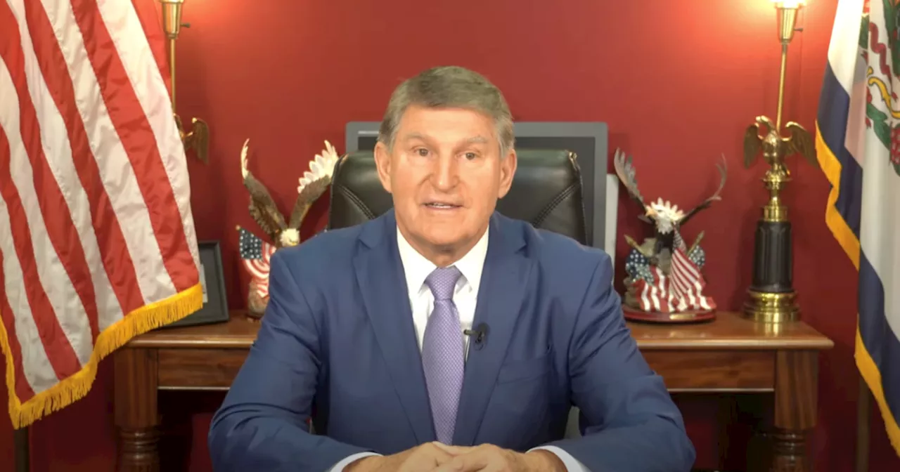 Sen. Joe Manchin says he won't run for reelection to Senate in 2024