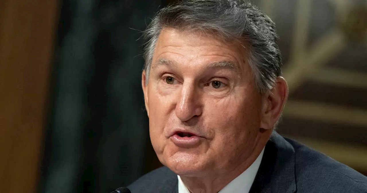 Democratic Sen. Joe Manchin of West Virginia says he won’t seek reelection in 2024