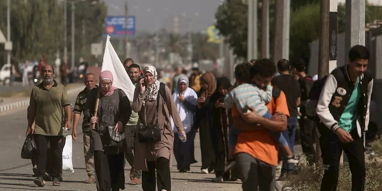 Israeli strikes pound Gaza City, which tens of thousands have fled in recent days