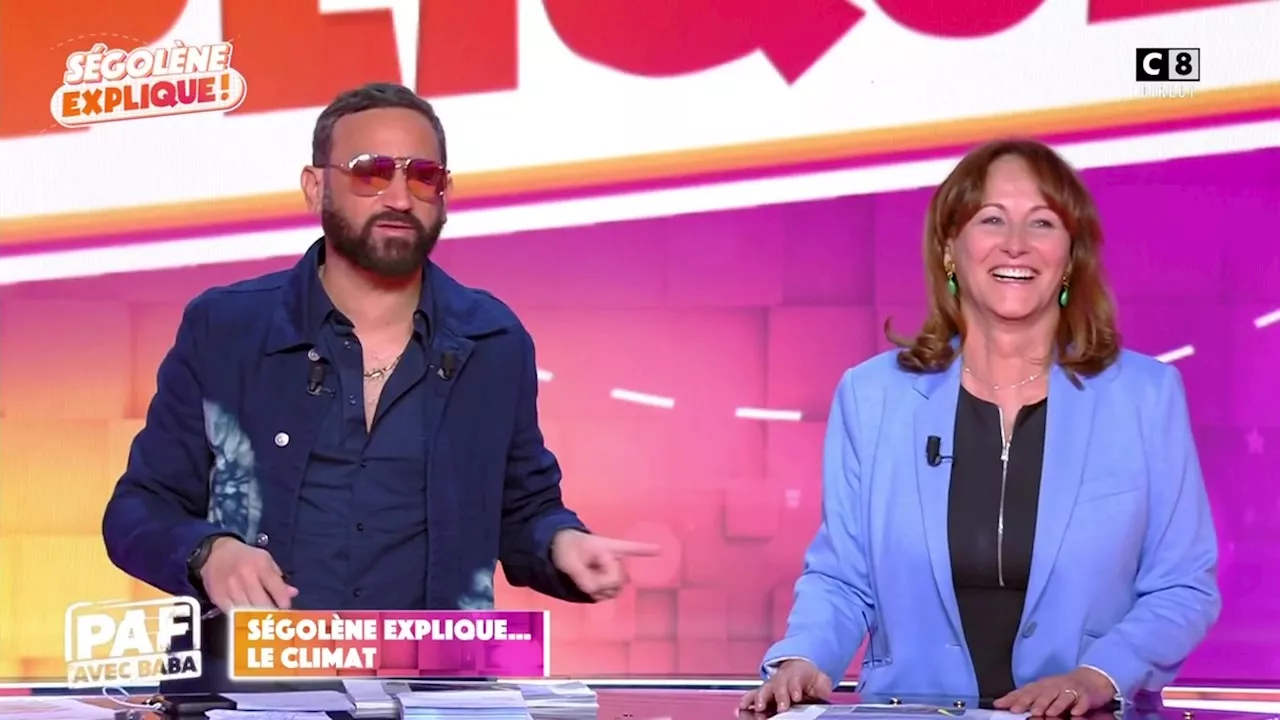 Ségolène Royal rejoint l'équipe de Cyril Hanouna dans Touche pas à mon poste