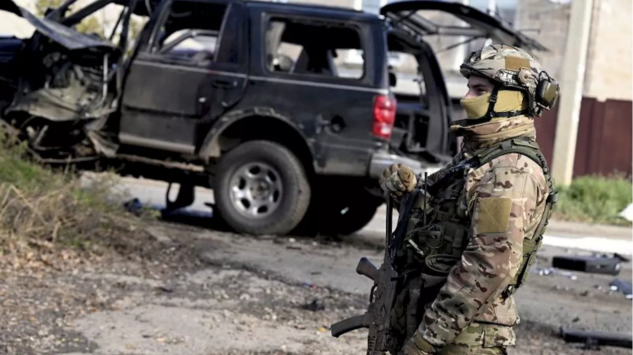 Ucrania dice haber matado a un político apoyado por el Kremlin en un atentado con coche bomba en la ocupada Luhansk