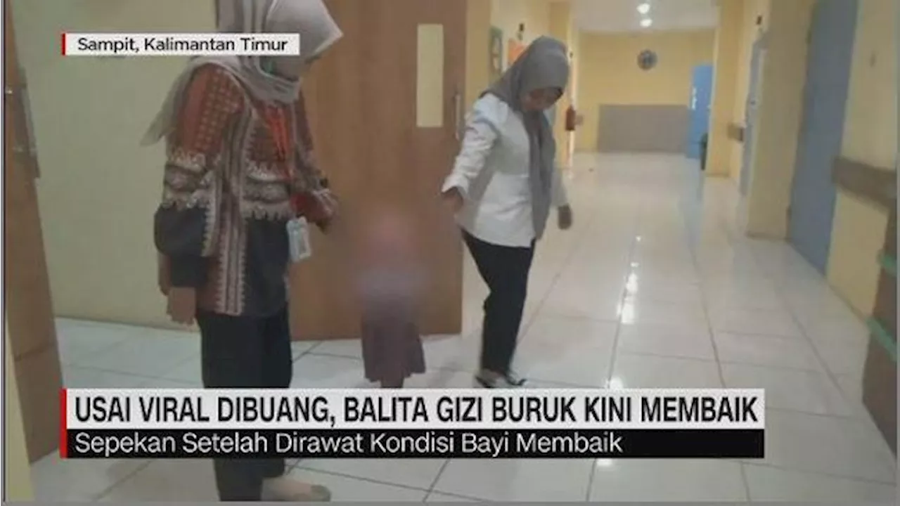 VIDEO: Usai Viral Dibuang, Balita Gizi Buruk Kini Membaik