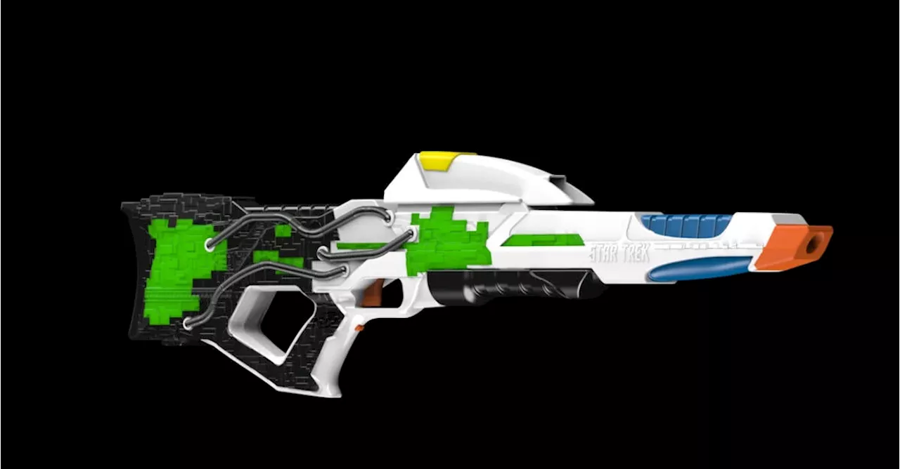 NERF x Star Trek: The Next Generation Phaser LMTD Blaster Is Shipping Now