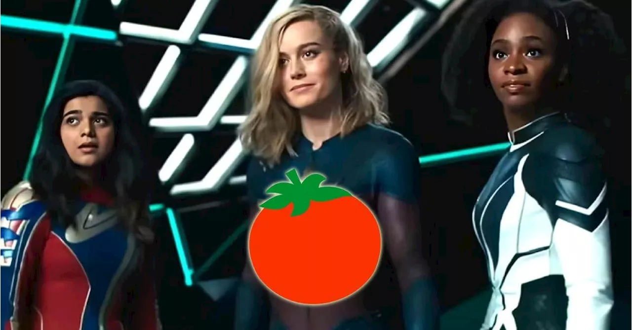 The Marvels Gets Fresh Rotten Tomatoes Score