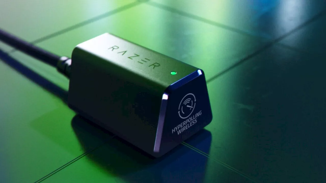 HyperPolling Wireless Dongle: Razer rüstet fünf Mäuse per Update auf 8.000 Hertz auf