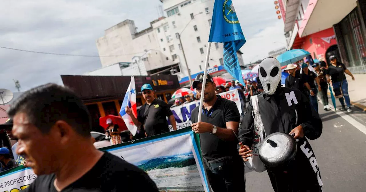 Le Panama manifeste contre une mine de cuivre “qui enterre les intérêts du pays”