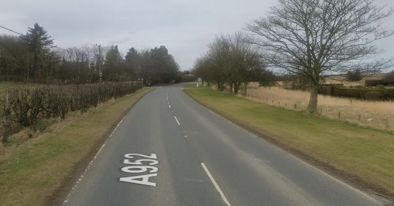 Biker tragically dies after horror two vehicle crash as cops close Scots road