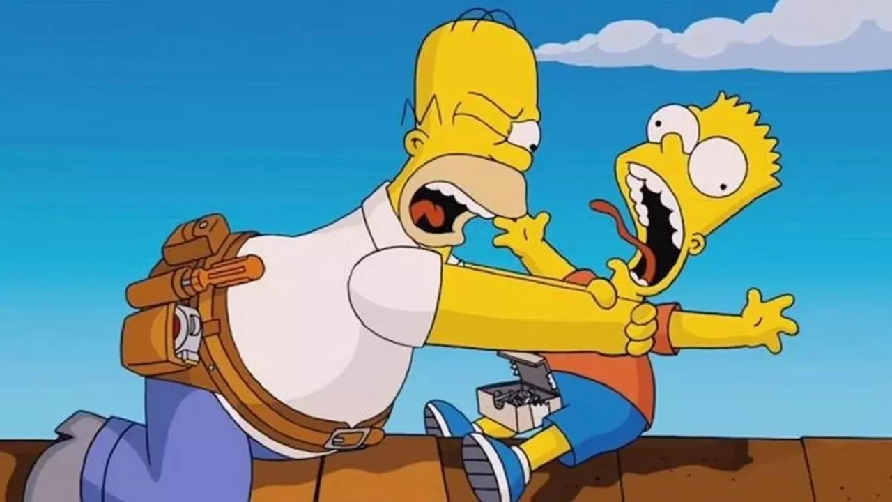 The Simpsons Creator Responds to Claims of Retiring Homer Strangling Bart Gag