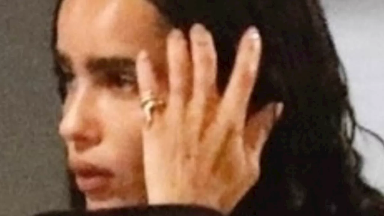 Zoe Kravitz goes WITHOUT her ring AGAIN while out with Hailey Bieber amid Channing Tatum engagement