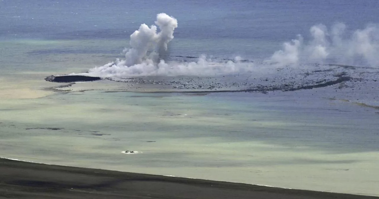 Japan's New Island Formed by Undersea Volcano Eruption