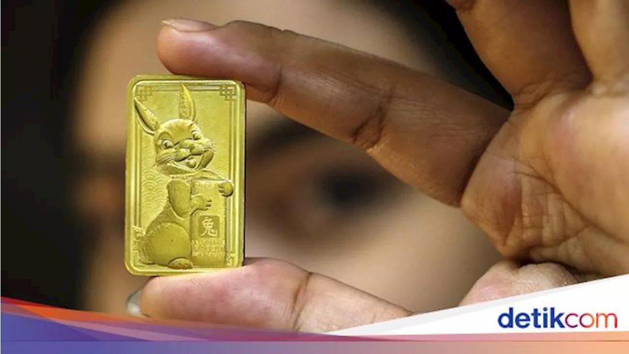 Harga Emas Hari Ini Anjlok Lagi, Jadi Segini Besarannya