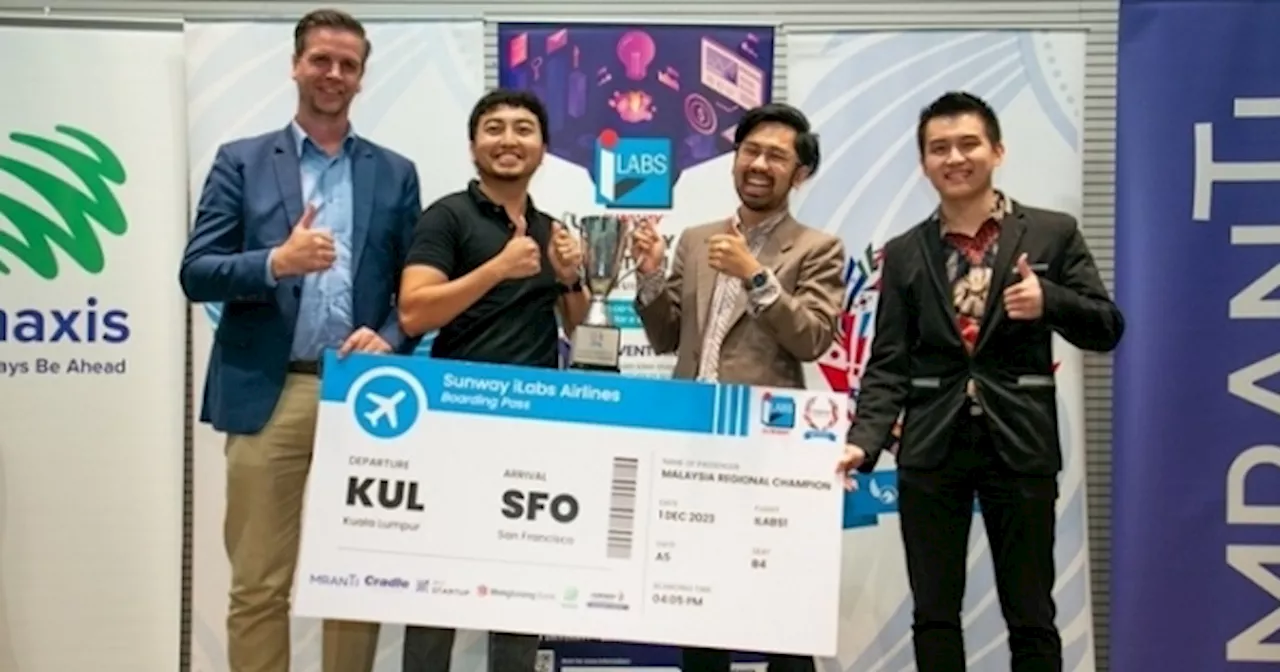 Aphelia wins Malaysia regional finals of Startup World Cup, will pitch at finale in San Francisco